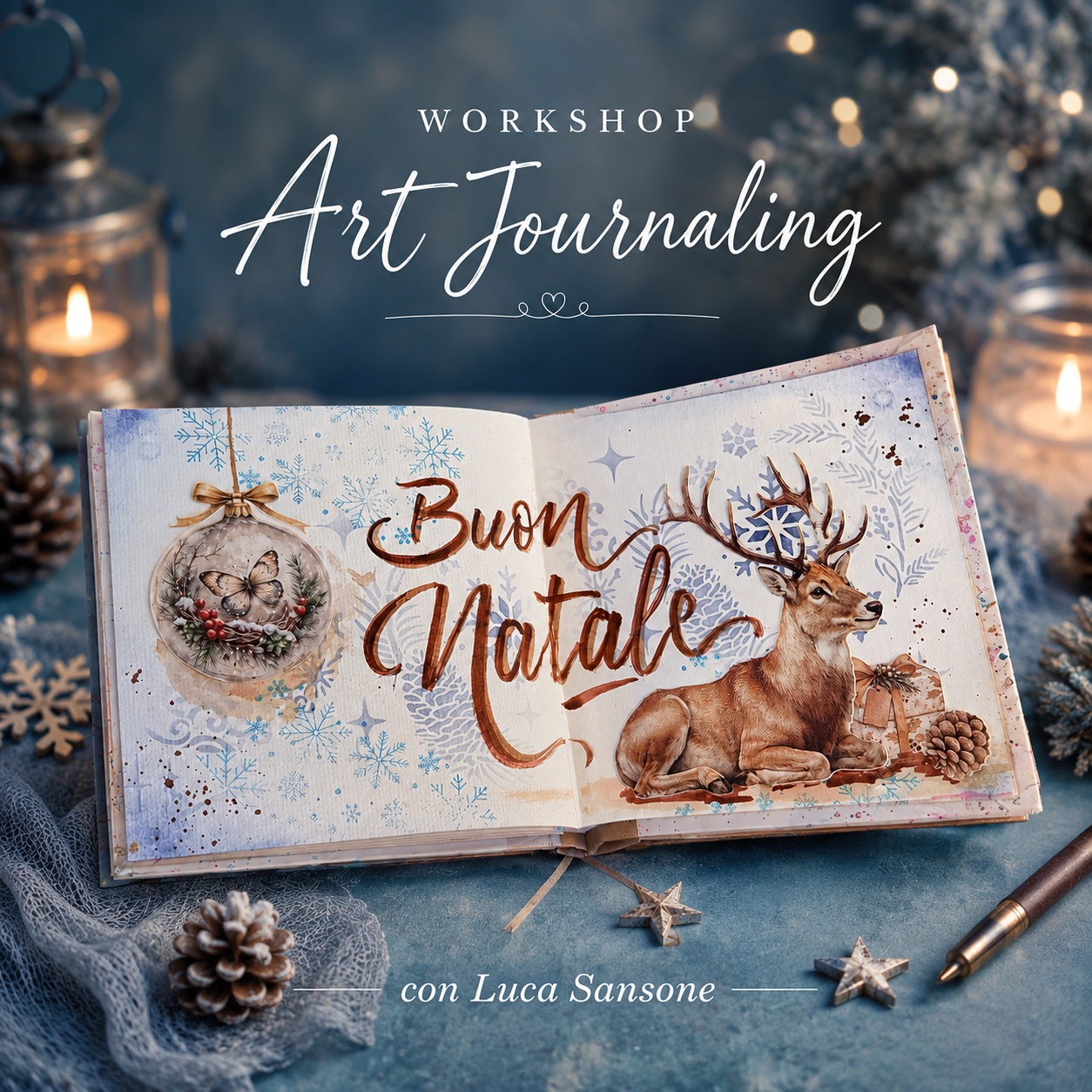 Workshop Art Journaling dalle 13,30 alle 15,00